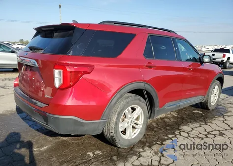 2021 Ford Explorer Xlt z USA, uszkodzony, nr VIN 1FMSK8DH5MGA54596